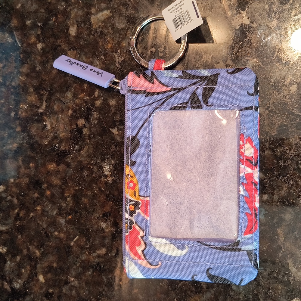 NWT Vera Bradley Lighten Up Zip ID Case